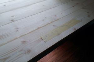 Bau und Bedruckung eines Schreibtisches