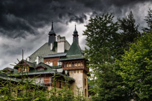 Südbahnhotel Dächer